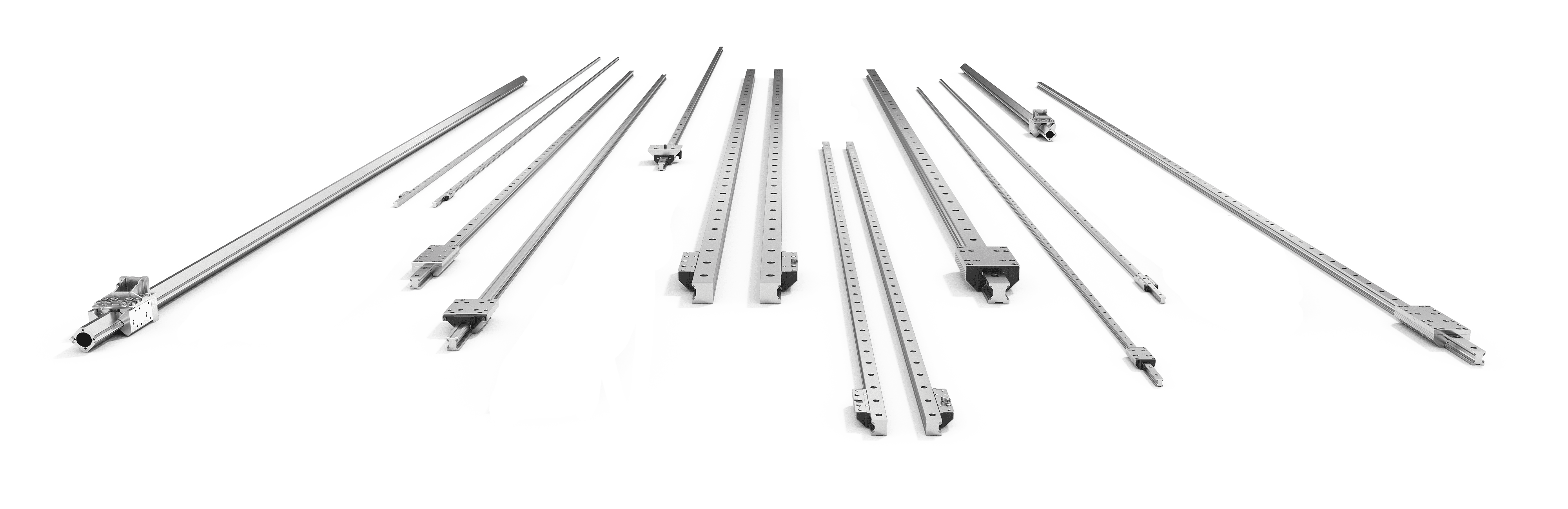 Übersicht Linearsysteme und Linearführungen